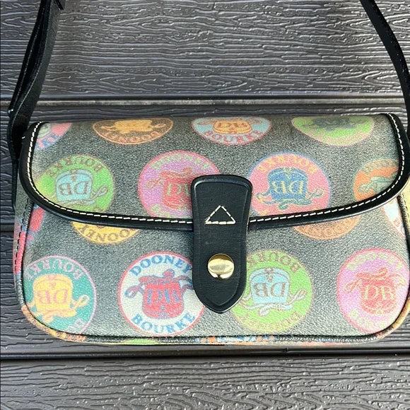 Dooney & Bourke Multicolor Shoulder Bag - Picture 3 of 13
